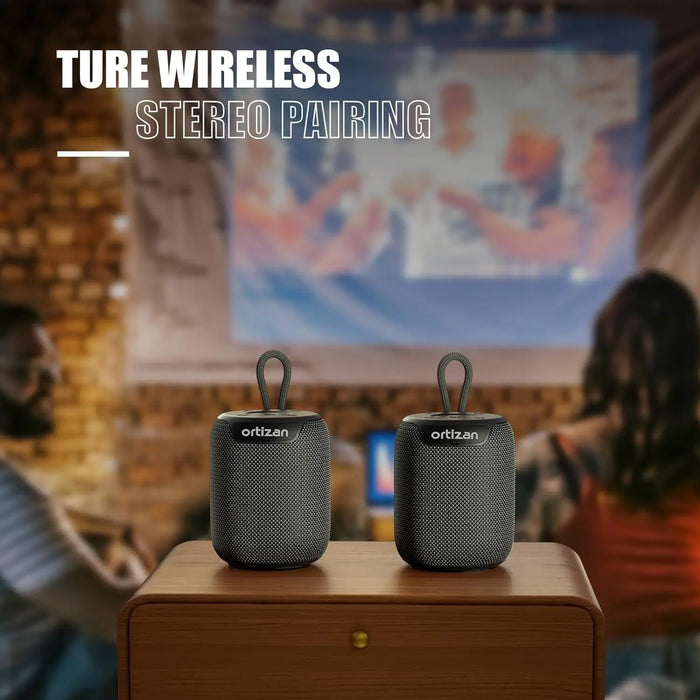 15W Portable Bluetooth Speakers With Stereo Sound And Ipx7 Waterproof