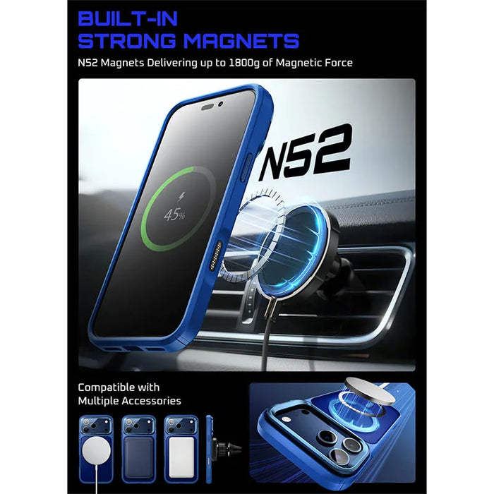 For Iphone 17 Pro Max Ub Mag Slim Shockproof Magnetic Magsafe Phone Case With Camera Control Capture Button