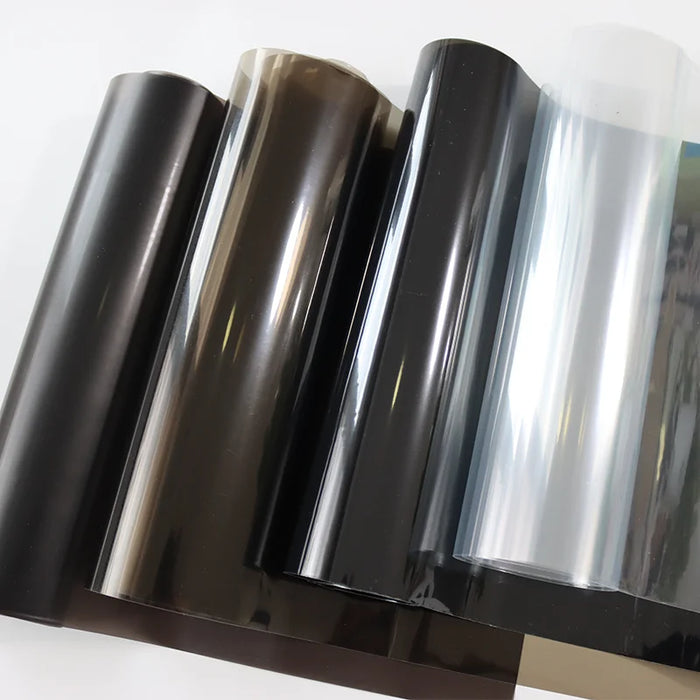 Black Smoke Armored Film Gloss Pvc Wrap For Lights - Durable Car Cover