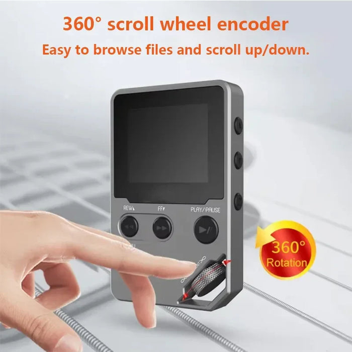 8Gb Hifi Mp3 Player With Tf Card Fm E Book Lossless Sound Zinc Alloy Entry Level