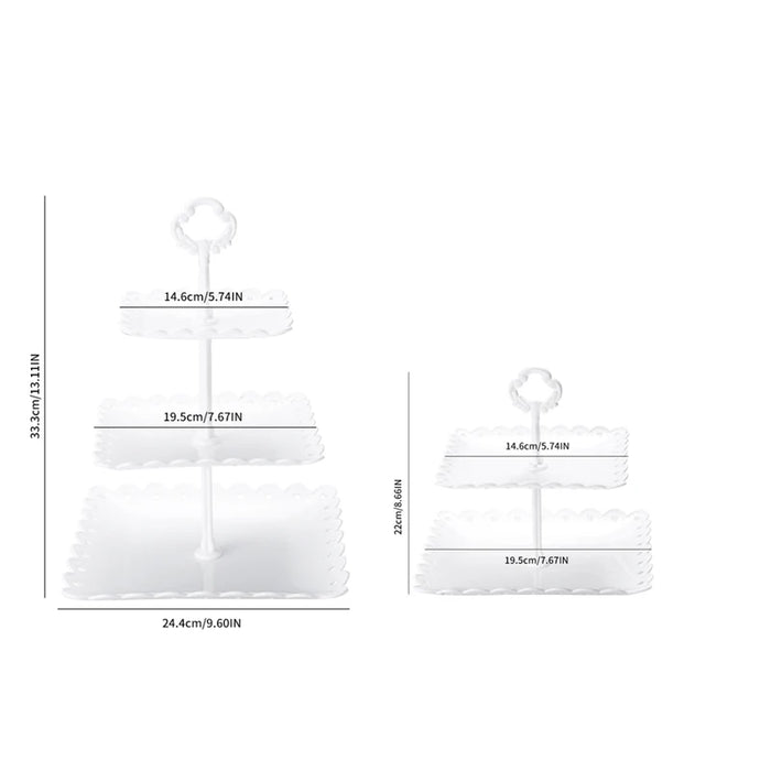 Reusable 2 / 3 Layer Fruit Tray Perfect For Parties And Weddings