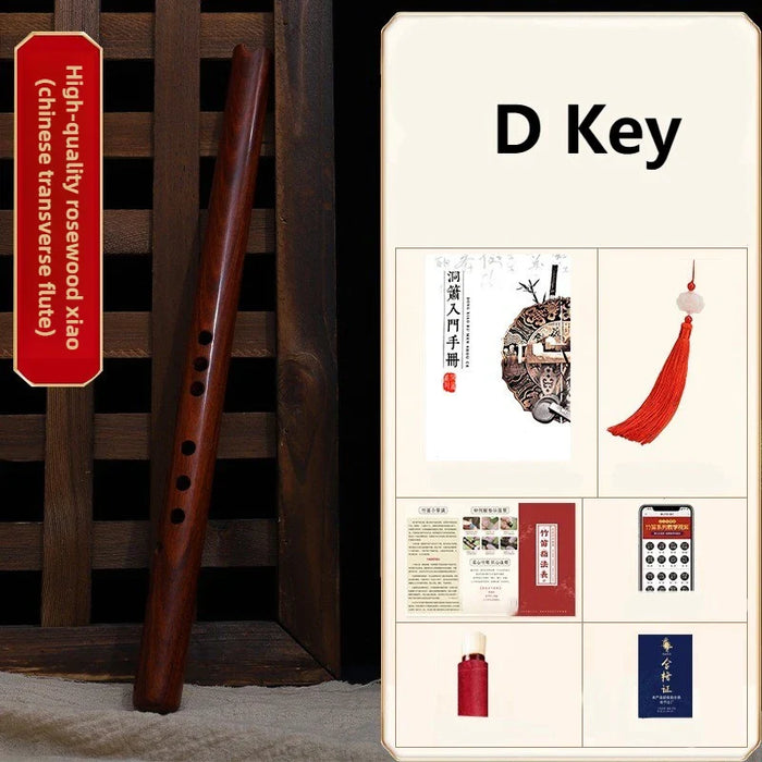 Professional Red Sandalwood Flute For Adults