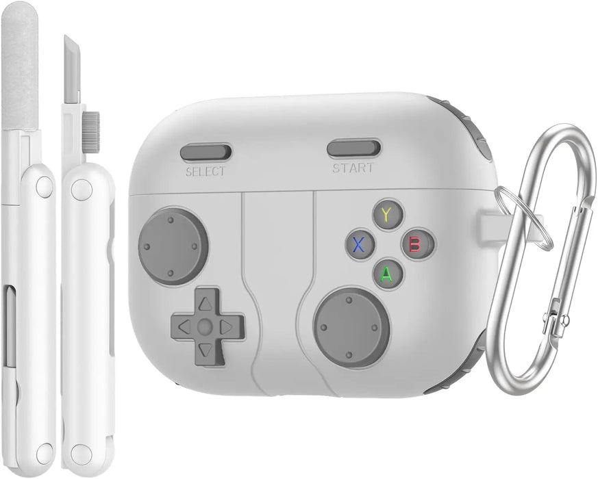 For Airpod Pro 3 2025 Shock-Proof Soft Silicone Protective Case With Keychain & Cleaning Kit Classic