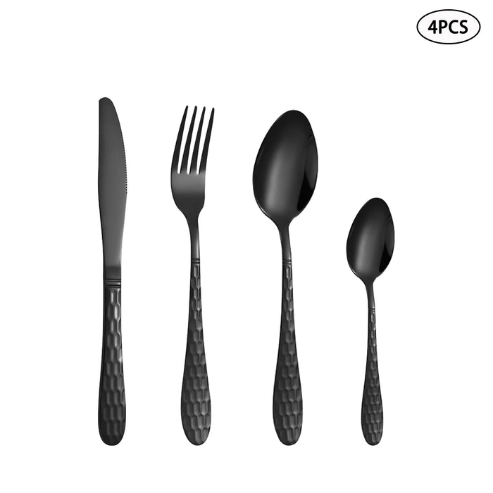 4 / 6 / 16 / 24 Piece Stainless Steel Cutlery Set For Family Or Restaurant