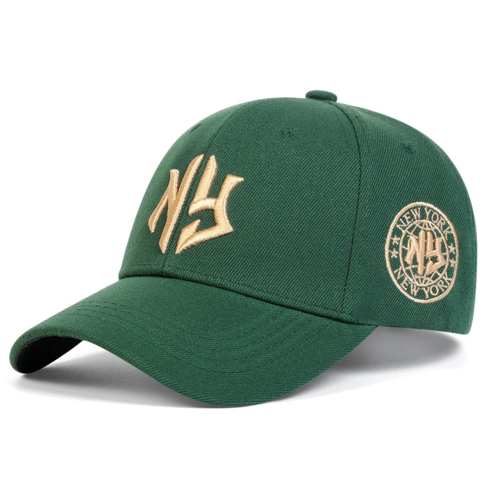 Ng Letter Embroidery Baseball Cap Adjustable Sun Hat