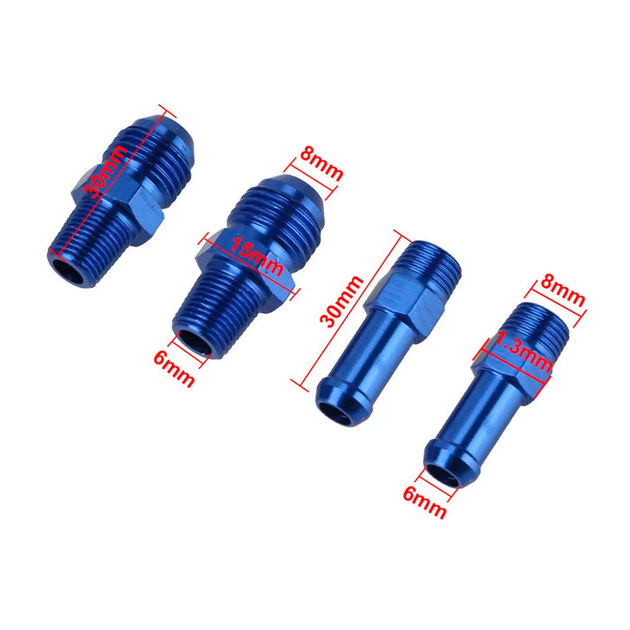 7 Colour Adjustable Fuel Pressure Regulator Kit