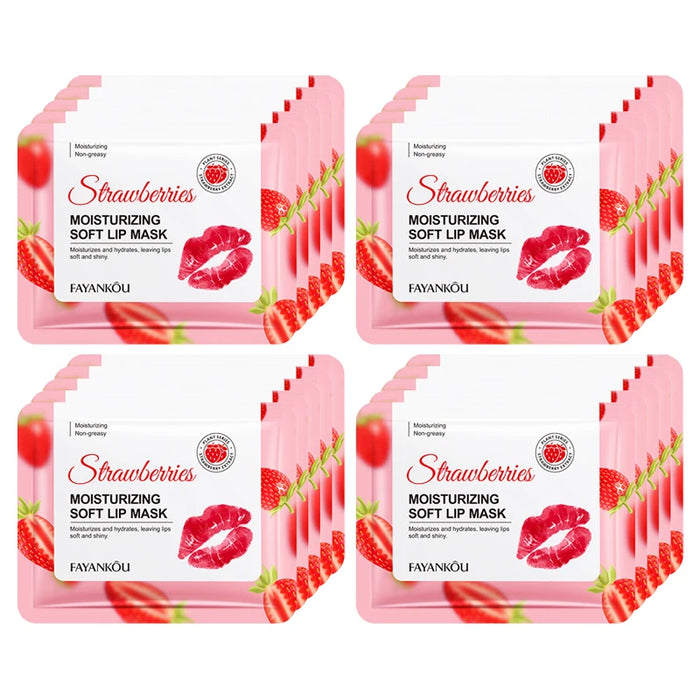 5 / 10 / 20 Piece Hydrating Fruit Lip Masks