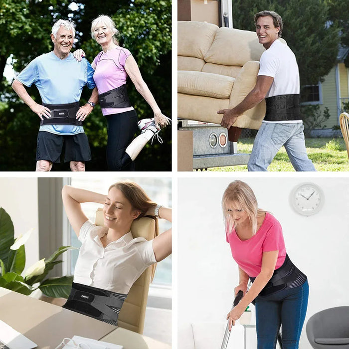 6 Stays Lower Back Brace For Gym Pain Relief