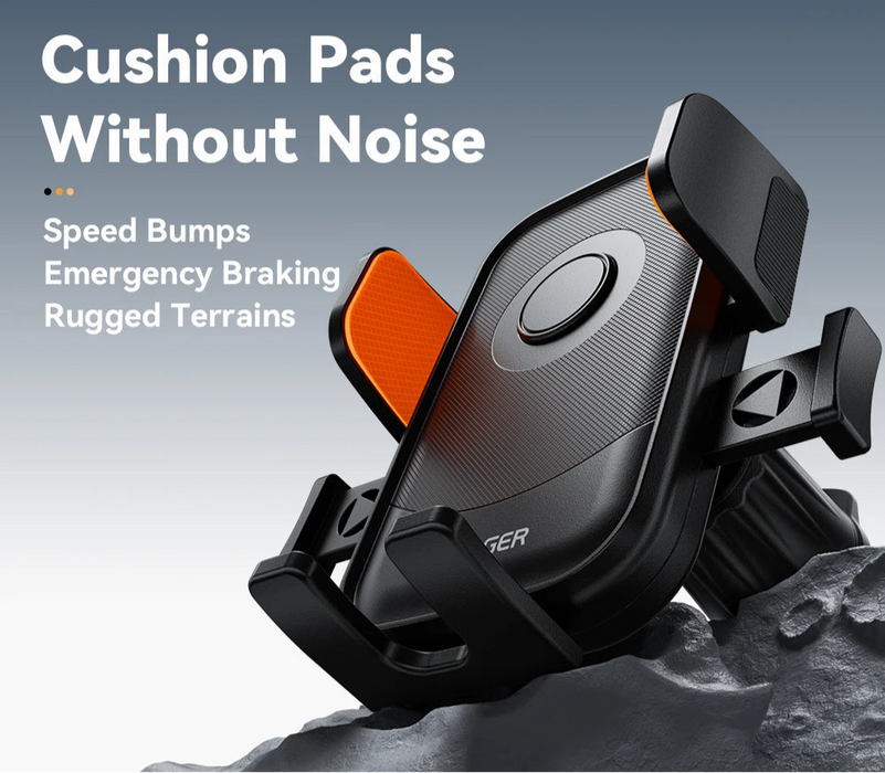 360°Rotating Car Phone Holder One-Touch Locking Air Vent Clip Universal Phone Stand Holder For 4.7-6.9 Inch Mobile Phone