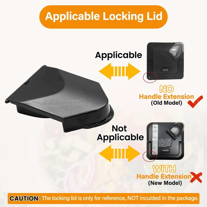 Pour Spout Cover Lid Flap Spout Cover For Ninja Blender 72Oz Pitcher Square Top Black Bl660 Bl740 Bl770 Bl771 Bl772