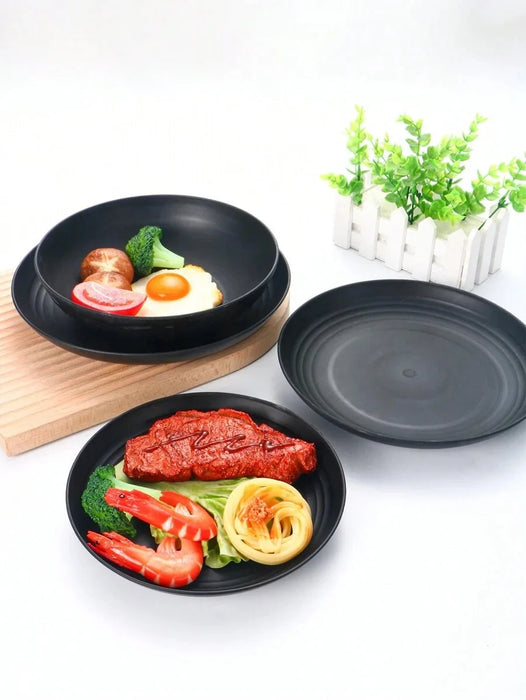 4 / 48 Piece Reusable Plastic Cutlery Set For Hotels Parties And Christmas