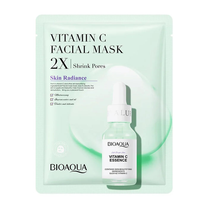 20 Piece Hydrating Centella Collagen Face Masks With Hyaluronic Acid For Refreshed Skin