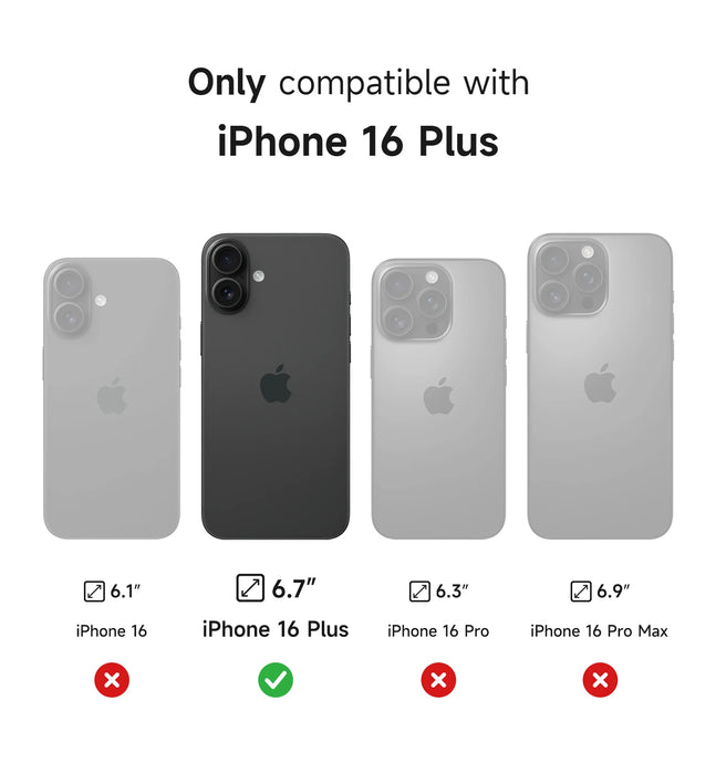 For Iphone 16 Pro Max Slide Camera Shockproof Protective Case With Stand