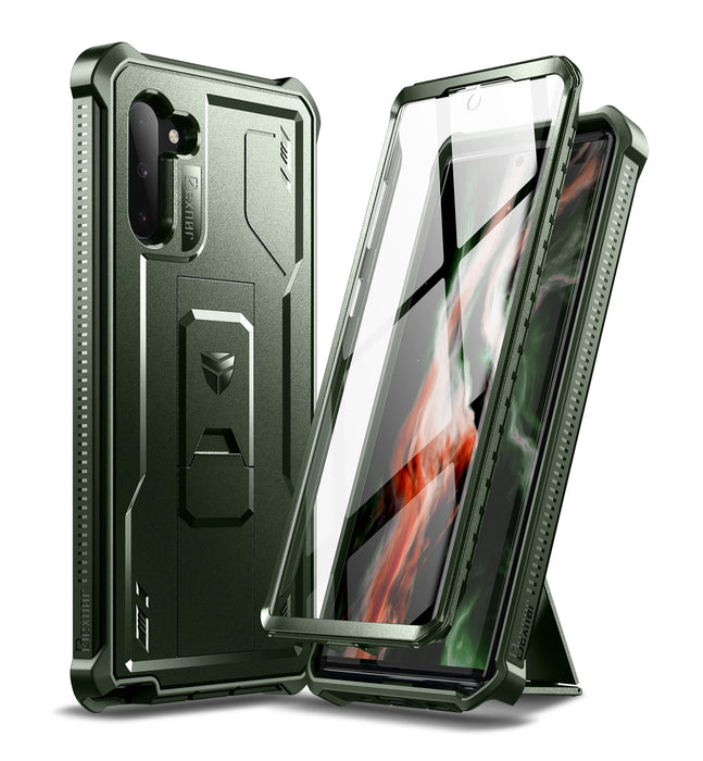 For Samsung Galaxy Note 10 Shockproof Heavy Military Grade Protection Case With Built-In Screen Protector Kickstand