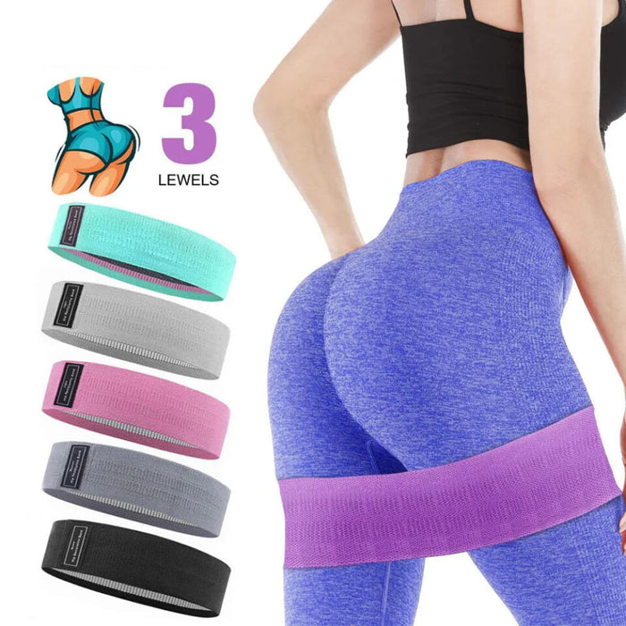Resistance Hip Booty Bands Glute & Thigh Workout Strips