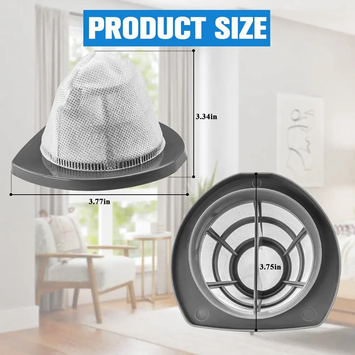 6 Pieces Vacuum Filter Compatible With Bissell Featherweight Stick Lightweight Bagless Vacuum 2033 20331 20333 20336 20339 2033M