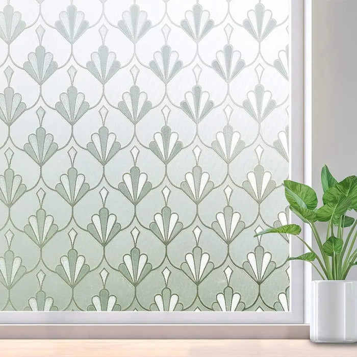 Decorative Window Film For Privacy - High-Quality Static Cling - Office Bedroom Kitchen