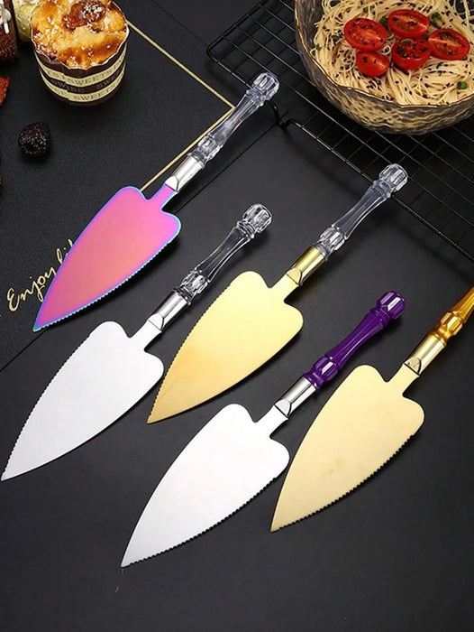 2 Piece Stainless Steel Cake & Dessert Knife Set