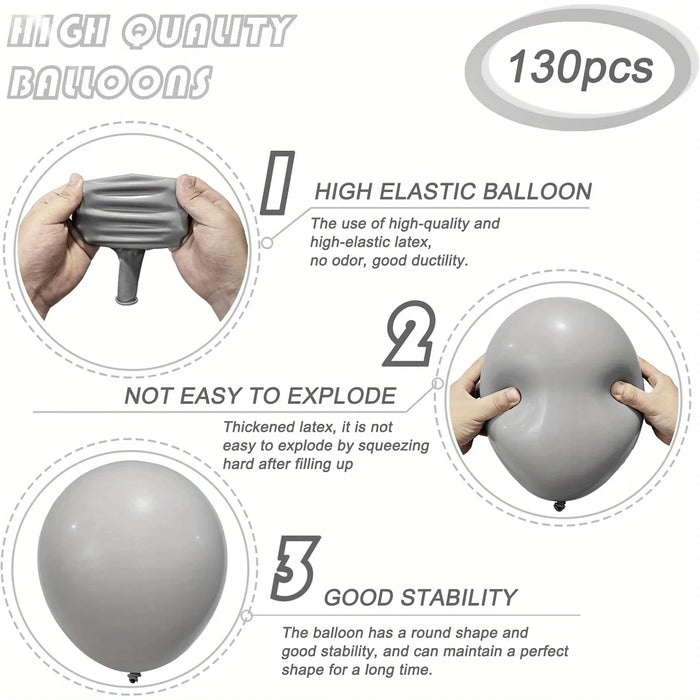 148Pcs Colourful Balloon Daisies And Rainbow Long Balloon Macarons Easter Balloon Arch Kit Birthday Easter Party Decorations