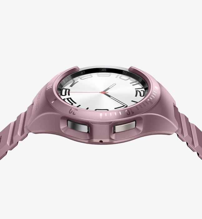 For Samsung Galaxy Watch 6 Classic 47Mm Adjustable Watch Band Rugged Grade Shockproof Uni-Body Design Case