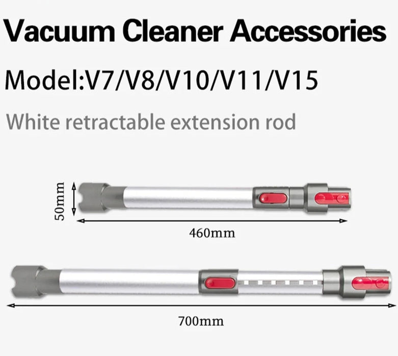 Telescopic Extension Rod For Dyson Vacuum Cleaners