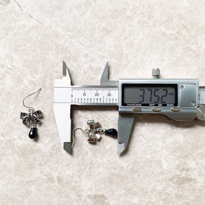 925 Sterling Silver Romantic Gift Water Drop Earrings Europe Style For Women