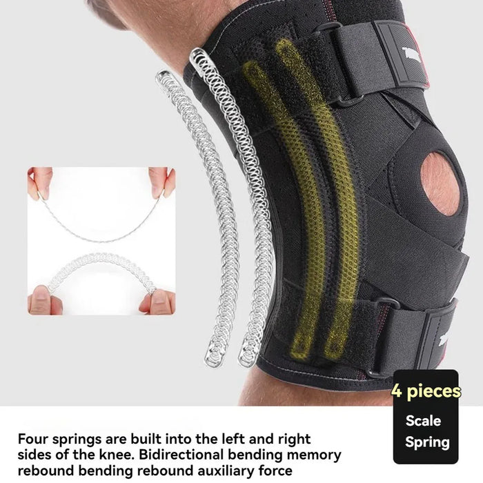 Knee Brace For Pain Relief With Gel Pad & Stabilizers Arthritis Meniscus Injury Recovery