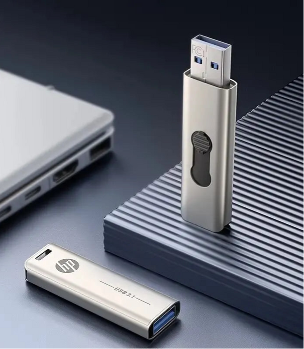 HP High Speed Metal USB Flash Drive 32gb To 256gb Car Music