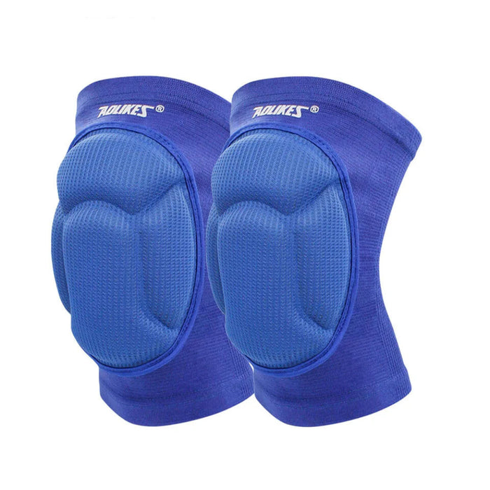 Pair of Thick Sponge Volleyball Knee Pads Anti Slip Men / Women Football Yoga Dance
