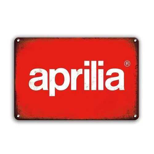 Rustic Motorcycle Metal Sign For Man Cave Or Garage