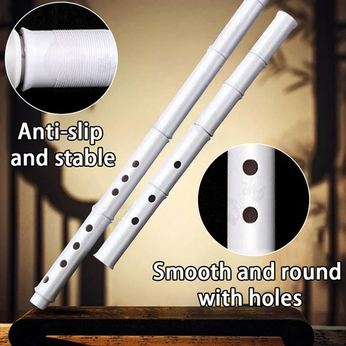 8 Hole G Key Bamboo Flute For Traditional Music Detachable Pro Quality