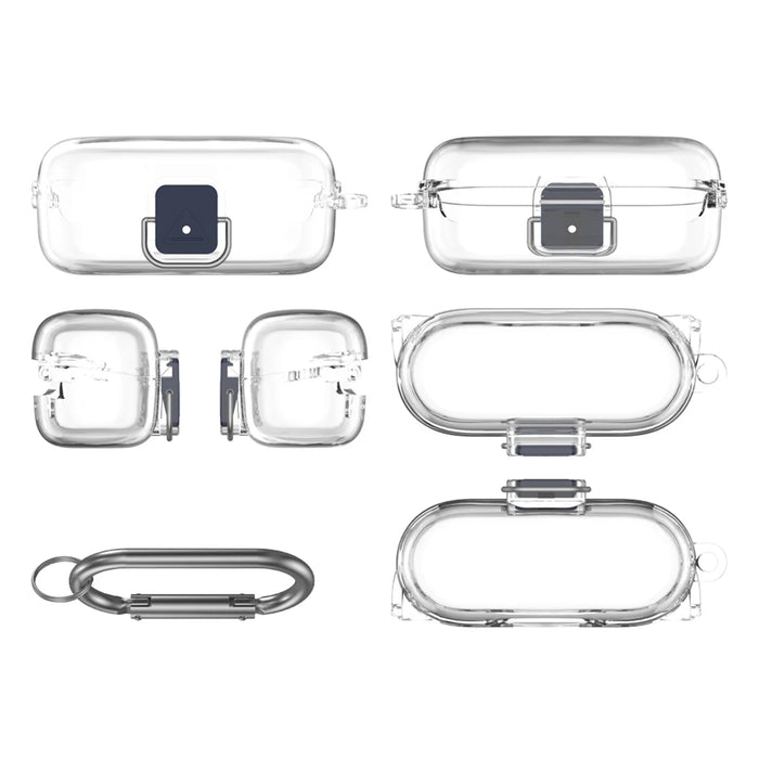 Transparent Case For Sony Wf-C510 Tpu Protective Skin Case Anti-Fall Dust Charging Ear Case Shockproof Earphone Earphone Case