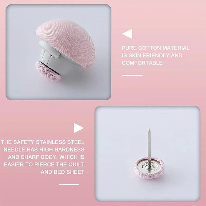 4 / 8 / 12 / 16 Piece Bedsheet Quilt Clip Duvet Cover Fastener Anti Slip Blanket Buckles