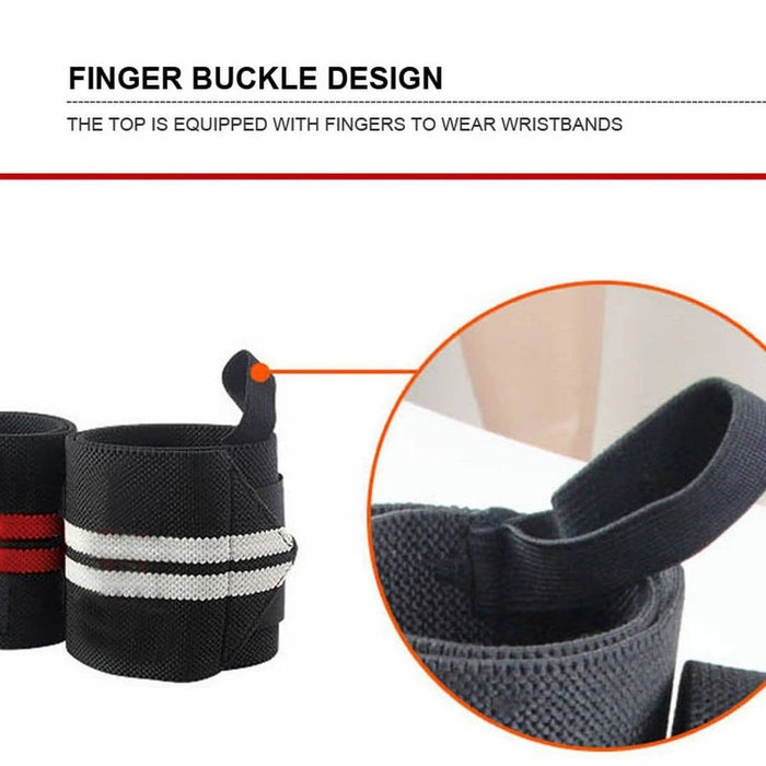 Professional Weightlifting Wrist Wraps 1 Pair