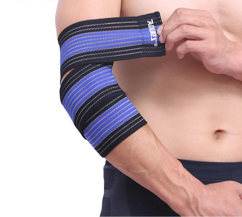 Sport Elbow Pad For Gym & Fitness Elastic Brace Wrap For Basketball Badminton Tennis