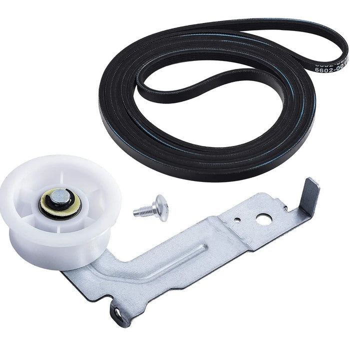 Dc93-00634A Dryer Idler Pulley & 6602-001655 Drum Belt For Samsung & Kenmore 6602-001314 Ps4133825 Dc96-00882B Dc96-00882C
