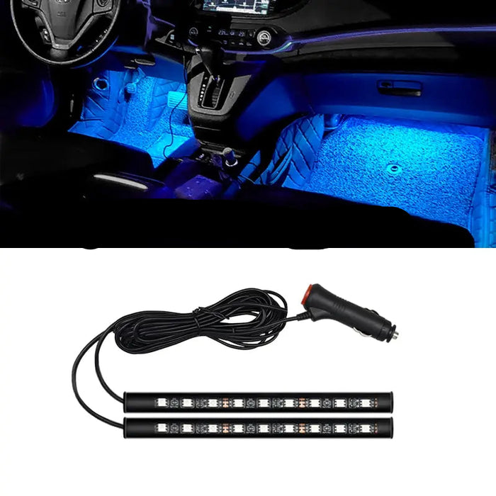 Car Neon Foot Light Usb Interior Atmosphere Lamp