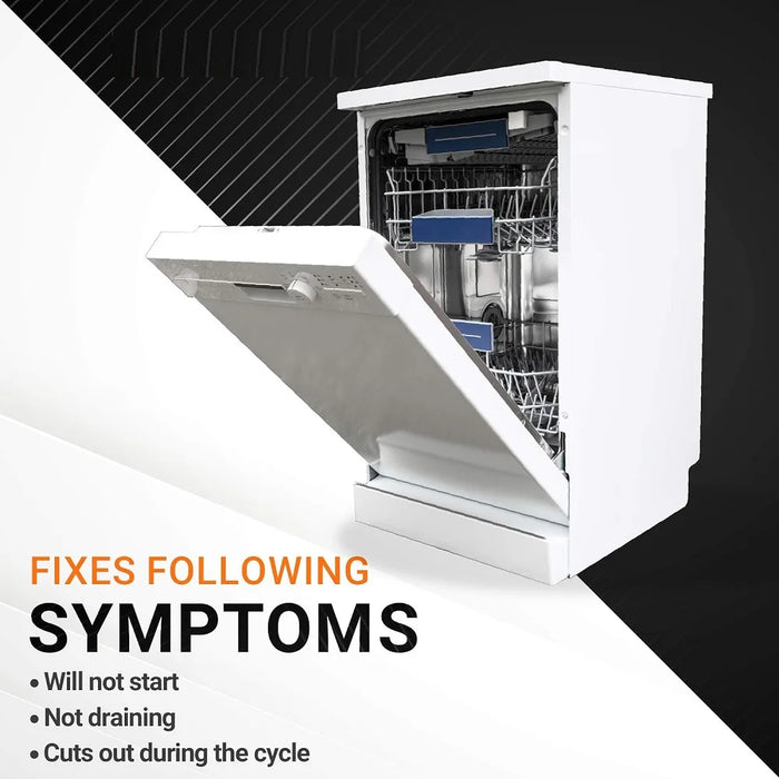 W10258275 Dishwasher Bimetal Thermal Fuse For Whirlpool & Kenmore Dishwashers - Replaces 661663 Ps2360984 Ap4423189