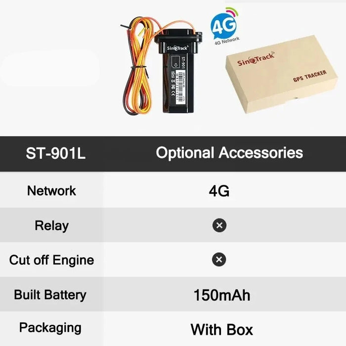 Waterproof Gps Tracker for Vehicles Real Time Locator