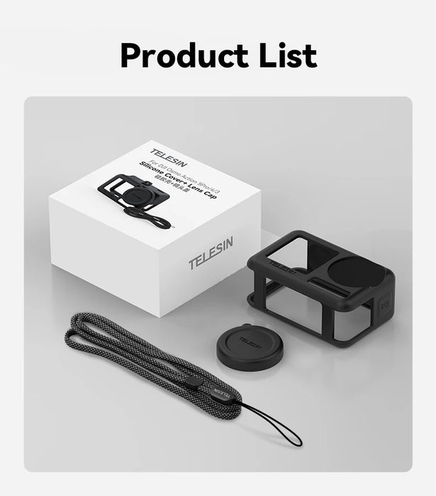 Soft Silicone Case For Dji Osmo Action Drop Proof & Protective