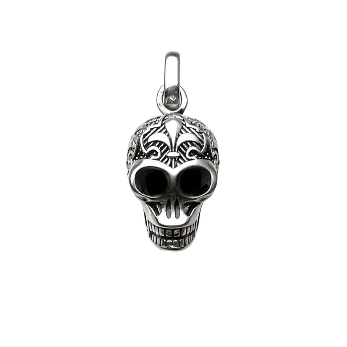925 Sterling Silver Skull Skeleton Pendant Winter Fashion Jewelry For Men & Women