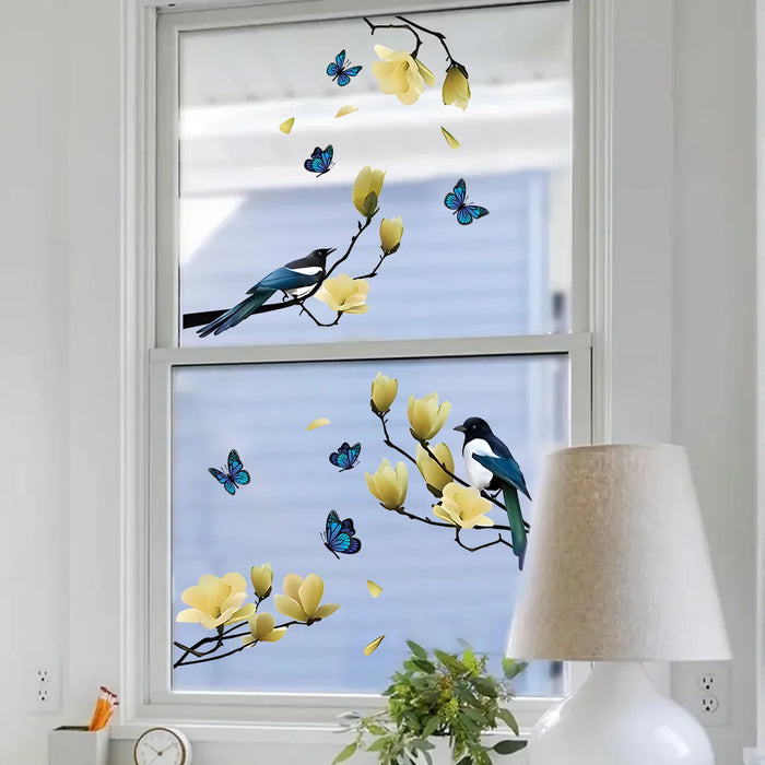 Decorative Bird Wall Stickers For Bedroom Or Living Room