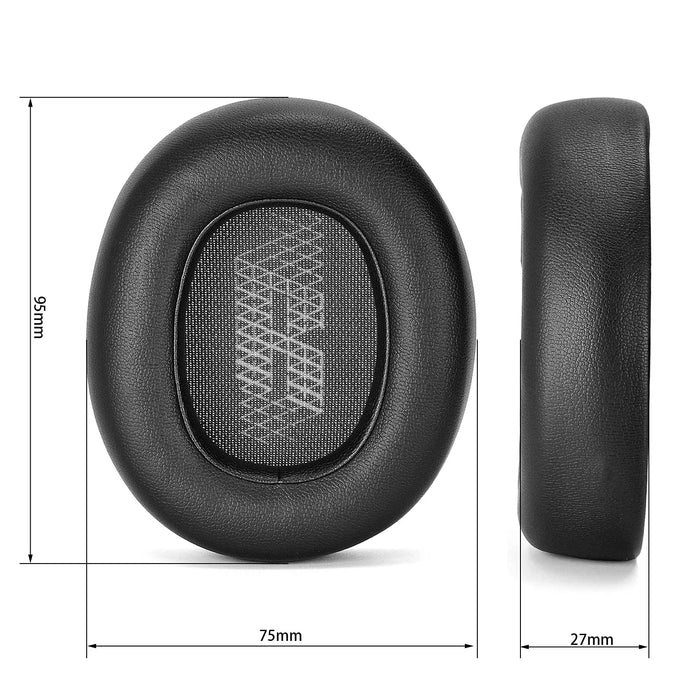 Pair of Foam Ear Pads For Jbl E65 / E65Btnc / Duet Nc / Live 650Btnc / 660Btnc