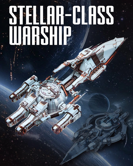 Blue Space 3D Metal Puzzle Kit Diy Craft Gift