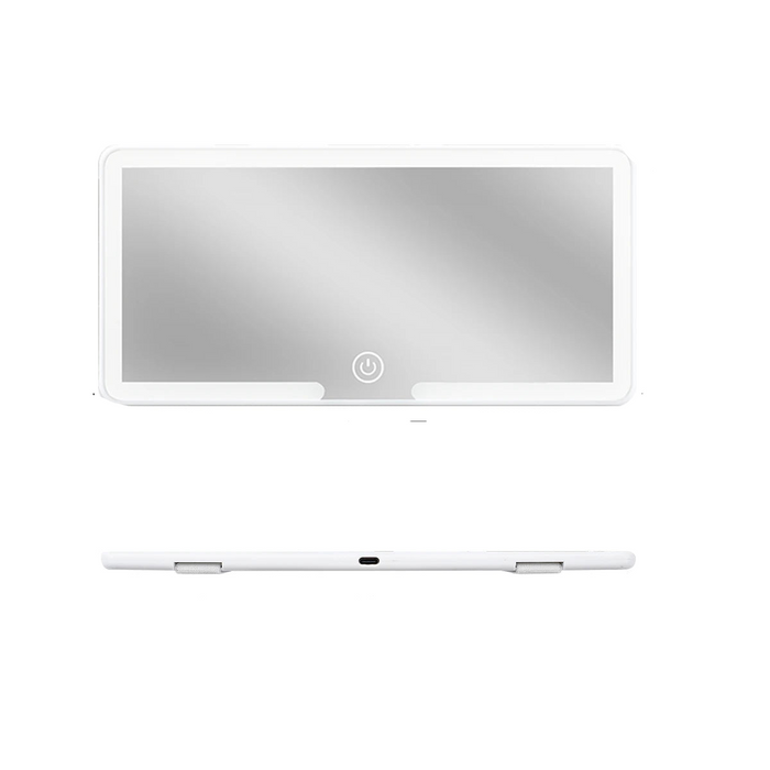 Rechargeable Led Makeup Mirror For Car Sun Visor Universal Fit