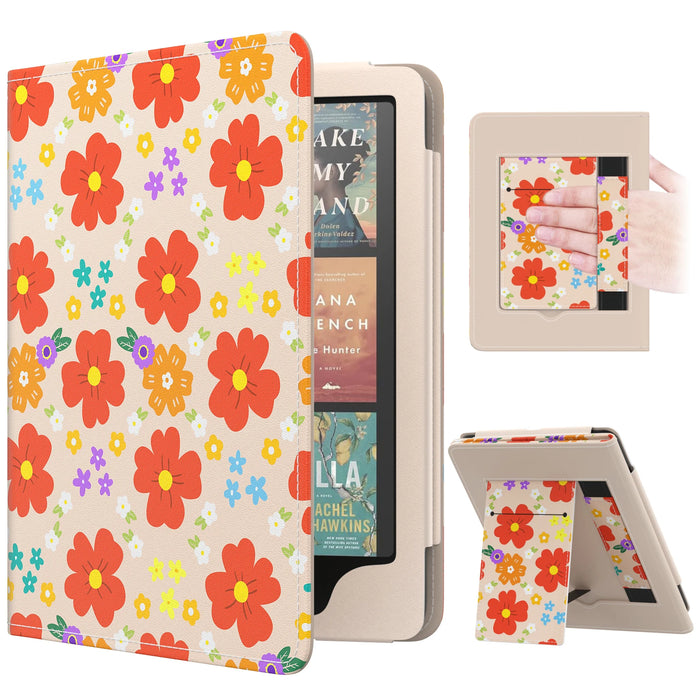 For 7 Inch / 6.8 Inch Kindle Paperwhite 12Th / 11Th Gen-2024 / 2021 And Kindle Coloursoft Signature Edition Slim Pu Shell Case