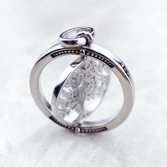 925 Sterling Silver Romantic Tree Of Life Pendant Love Jewelry For Women