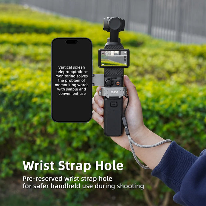 Magnetic Adapter Frame For Ji Osmo Pocket 3 Desktop Mount Base Expansion Bracket Protective Case Photography Camera Accessories