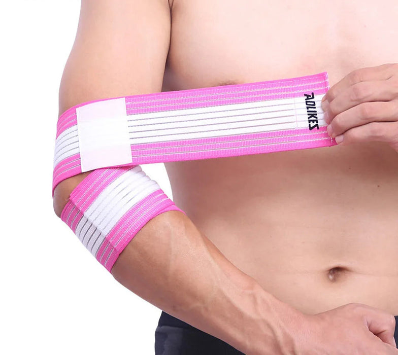 Sport Elbow Pad For Gym & Fitness Elastic Brace Wrap For Basketball Badminton Tennis