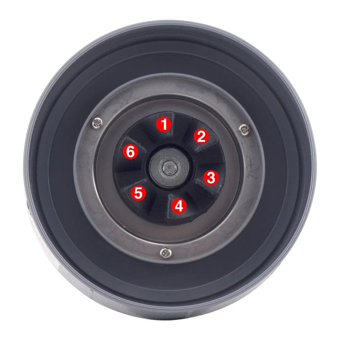 Flat Milling Blade Replacement Part Compatible With Nutribullet 600W 900W Blenders Nb-101B Nb-101S Nb-201